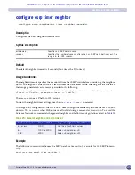 Предварительный просмотр 1279 страницы Extreme Networks ExtremeWare XOS 11.5 Command Reference Manual