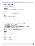 Предварительный просмотр 1293 страницы Extreme Networks ExtremeWare XOS 11.5 Command Reference Manual