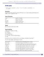 Предварительный просмотр 1399 страницы Extreme Networks ExtremeWare XOS 11.5 Command Reference Manual