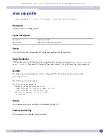 Предварительный просмотр 1409 страницы Extreme Networks ExtremeWare XOS 11.5 Command Reference Manual