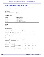 Предварительный просмотр 1458 страницы Extreme Networks ExtremeWare XOS 11.5 Command Reference Manual