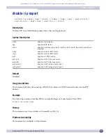 Предварительный просмотр 1479 страницы Extreme Networks ExtremeWare XOS 11.5 Command Reference Manual