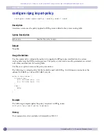 Предварительный просмотр 1506 страницы Extreme Networks ExtremeWare XOS 11.5 Command Reference Manual