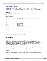 Предварительный просмотр 1587 страницы Extreme Networks ExtremeWare XOS 11.5 Command Reference Manual