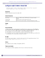 Предварительный просмотр 1626 страницы Extreme Networks ExtremeWare XOS 11.5 Command Reference Manual
