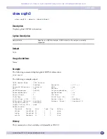 Предварительный просмотр 1647 страницы Extreme Networks ExtremeWare XOS 11.5 Command Reference Manual