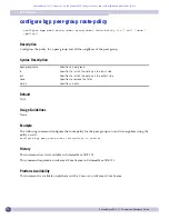Предварительный просмотр 1718 страницы Extreme Networks ExtremeWare XOS 11.5 Command Reference Manual