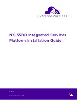 Предварительный просмотр 1 страницы Extreme Networks ExtremeWireless NX-5500 Installation Manual