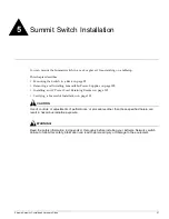 Предварительный просмотр 97 страницы Extreme Networks Hubs & Switches Hardware Manual