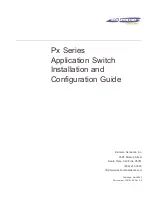 Extreme Networks Px Series Installation And Configuration Manual preview