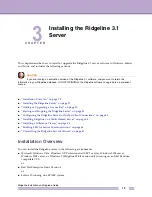 Preview for 19 page of Extreme Networks Ridgeline 3.1 Installation Manual