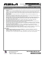 Preview for 4 page of Extreme Networks ROLA 59 401 Assembly Instructions Manual