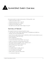 Preview for 19 page of Extreme Networks Summit Summit24 Installation And User Manual