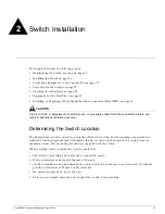 Preview for 25 page of Extreme Networks Summit Summit24 Installation And User Manual