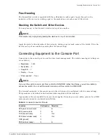 Preview for 27 page of Extreme Networks Summit Summit24 Installation And User Manual