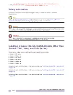 Preview for 90 page of Extreme Networks Summit X150-24p Hardware Installation Manual