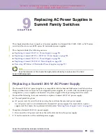 Preview for 102 page of Extreme Networks Summit X150-24p Hardware Installation Manual