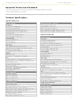 Preview for 7 page of Extreme Networks Summit X250e Series Technical Specifications