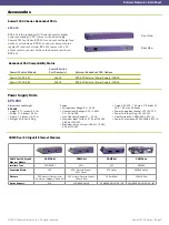 Предварительный просмотр 9 страницы Extreme Networks Summit X350-24t Datasheet