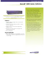 Extreme Networks Summit X350 Series Product Brief preview