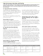 Preview for 2 page of Extreme Networks Summit X650 Series Datasheet