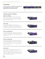 Preview for 3 page of Extreme Networks Summit X650 Series Datasheet