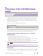 Предварительный просмотр 9 страницы Extreme Networks VSP 4900 Series Hardware Installation Manual