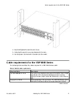 Preview for 71 page of EXTREME SWITCHING Virtual Services Platform 8000 Series Installing Manual