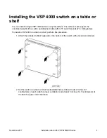 Preview for 4 page of EXTREME SWITCHING VSP 4450GSX Series Installation Job Aid