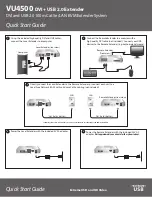 Extreme USB VU4500 Quick Start Manual preview