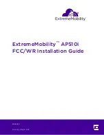 Предварительный просмотр 1 страницы EXTREMEMOBILITY AP510i Installation Manual