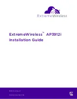 ExtremeWireless AP3912i Installation Manual предпросмотр