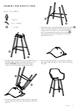 Предварительный просмотр 5 страницы Extremis CAPTAIN WOODY'S CHAIR Manual