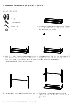 Предварительный просмотр 4 страницы Extremis EXTEMPORE TABLE EXTRA HIGH Assembly Instructions, How To Use, Useful Tips For Keeping Your Tool For Togetherness In Shape