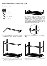 Предварительный просмотр 5 страницы Extremis EXTEMPORE TABLE EXTRA HIGH Assembly Instructions, How To Use, Useful Tips For Keeping Your Tool For Togetherness In Shape