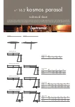 Extremis Kosmos Parasol Series Technical Sheet preview