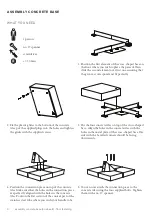 Preview for 4 page of Extremis KOSMOS PARASOL Assembly Instructions Manual