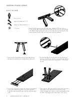 Предварительный просмотр 4 страницы Extremis MARINA BENCH Assembly Instructions Manual