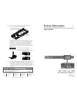 Preview for 1 page of Extron electronics 70-110-04 User Manual