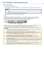 Preview for 4 page of Extron electronics ACP 106 EU Setup Manual