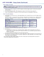 Preview for 6 page of Extron electronics ACP 106 EU Setup Manual