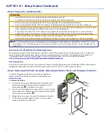 Preview for 2 page of Extron electronics ACP VC1 D Setup Manual