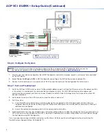 Предварительный просмотр 6 страницы Extron electronics ACP VC1 EU/MK Setup Manual