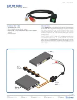 Предварительный просмотр 1 страницы Extron electronics ASA 100 Series Brochure & Specs