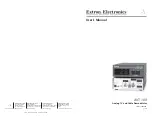 Extron electronics AVT 100 User Manual preview