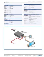 Preview for 2 page of Extron electronics AVT 100N Specification Sheet