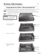 Preview for 1 page of Extron electronics AVTrac Demonstration Kit Setup Manual