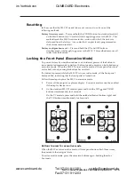 Предварительный просмотр 41 страницы Extron electronics Basic MediaLink Controllers MLC 52 IR User Manual