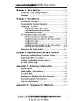 Preview for 5 page of Extron electronics Cable Cubby 200 User Manual