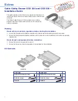 Preview for 1 page of Extron electronics CCD 220 Installation Manual